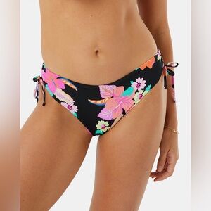 NWT ROXY Wanderlust Hipster Lace Full Bikini Bottom